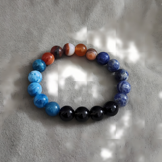 Weight Management Crystal Beaded Bracelet