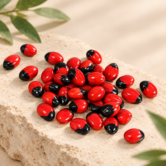 Rakt Gunja Beej 20g – Red Gunja Seeds for Traditional Puja, Spiritual Rituals (without Box)