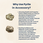 Rakhi Gift Combo for Brother – Pyrite Druzy Ethnic Pipe Keychain (5.5"), Designer 7 Chakra Rakhi, Laxmi Abundance Crystal Pyramid – for wealth, money and growth.