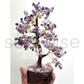 Soulwise Amethyst Crystal Tree for Positive Energy – 8-10 Inch Handcrafted Gemstone Bonsai Tree for Healing, Vastu, Home Decor, Meditation & Gifts