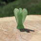 Soulwise Green Aventurine Angel – 1 Inch Hand-Carved Pocket Crystal for Luck, Healing & Protection | Heart Chakra Stone for Positivity & Good Fortune