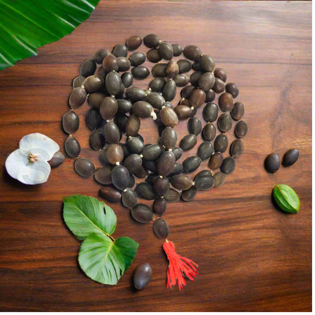कमल गट्टा माला 108 मनके