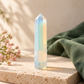 Opalite Crystal Pencil – Opalescent Healing Crystal Point for Inner Peace, Emotional Balance, Positive Energy, Reiki, Meditation, Chakra Balancing & Spiritual Home Décor
