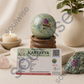 Ruby Fuchsite Crystal Sphere (50–55mm) with Wooden Stand – Natural Healing Crystal Ball for Reiki, Meditation, Chakra Balancing & Home Décor