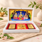 Laxmi Ganesh Saraswati Temple Box – Devotional Mandir Box for Home Puja, Diwali Worship & Spiritual Gifting