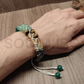 Dhanyog Bracelet with Five Blessings Charm – Prosperity & Good Fortune Crystal Bracelet