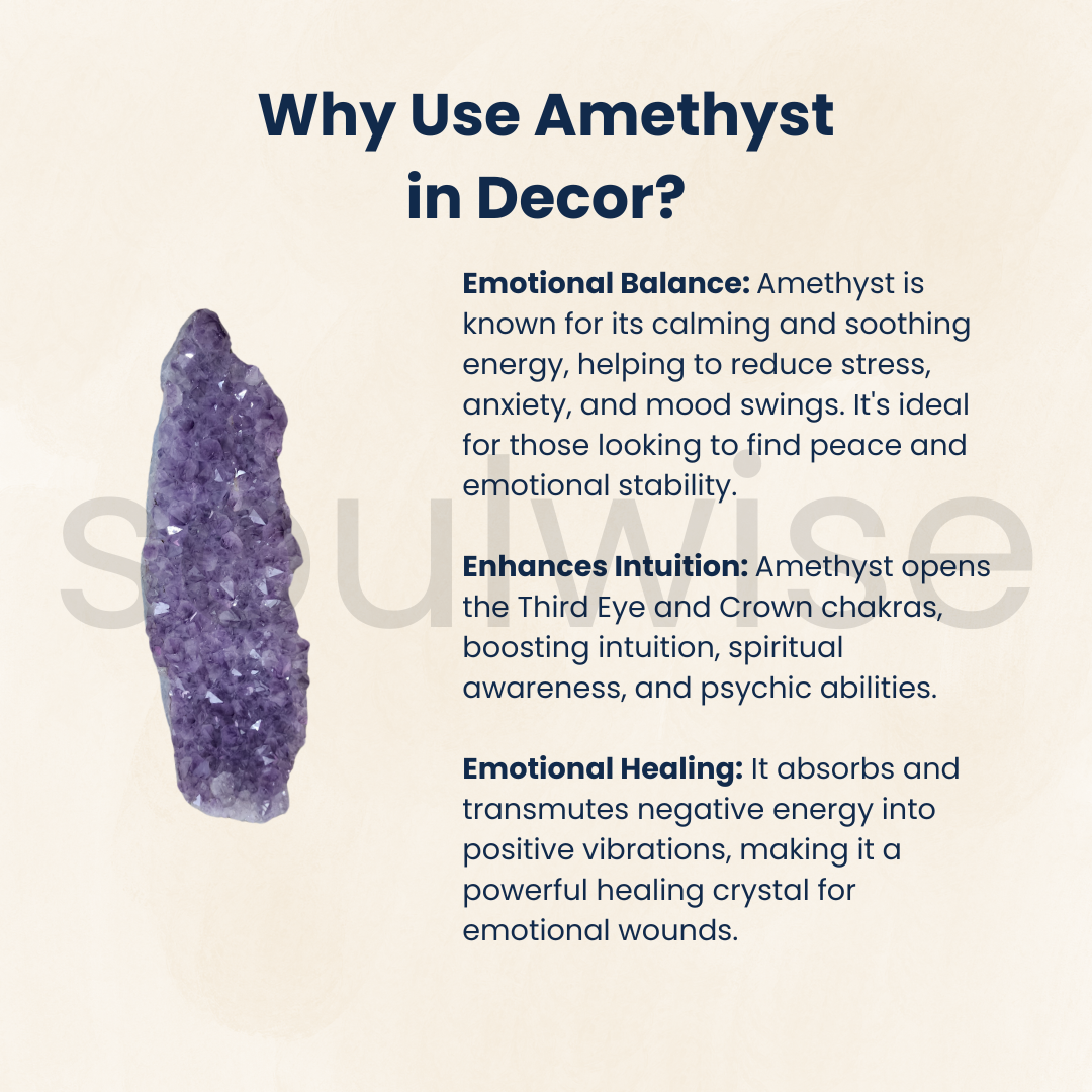 Healing Amethyst cluster, Amethyst Geode, self-standing, Healing, protective crystal cluster decor approx 2kg (Large)