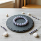 Blue Lace Agate 10mm Bracelet for Women & Men – Natural Calmness Crystal for Stress Relief, Communication & Throat Chakra Healing