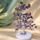 Amethyst Tree of Life  Symbol of balance, peace, and spiritual growth. Handcrafted with natural amethyst chips and a crystal base(8Inch).