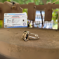 Pyrite Gemstone Adjustable Ring for Men, Certified, Energize Your Success & Wealth