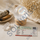 Selenite Crystal Sphere (60–65mm) – Natural Healing Crystal Ball for Meditation, Energy Cleansing, Reiki, Chakra Balancing & Home Décor