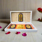 Ram Lalla Ram Mandir Gold Plated Charan Paduka Pocket Temple