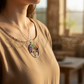Tree of Life Chakra Pendant – Seven Chakra Gemstone Necklace – Spiritual Healing Jewelry