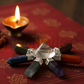 Seven Chakra Energy Generator – Natural Healing Crystal Pyramid for Chakra Balancing, Reiki, Meditation, and Positive Energy
