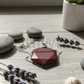 Red Jasper Hexagon Shape Pendant Healing Crystal - Genuine Grounding Stone