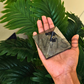 Soulwise Natural Pyrite Crystal Pyramid – Golden Energy Stone for Motivation, Focus & Harmonizing Spaces