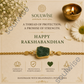 Rough Green Jade Rakhi Cum Bracelet – Natural Crystal Rakhi Bracelet for Prosperity, Harmony & Good Fortune