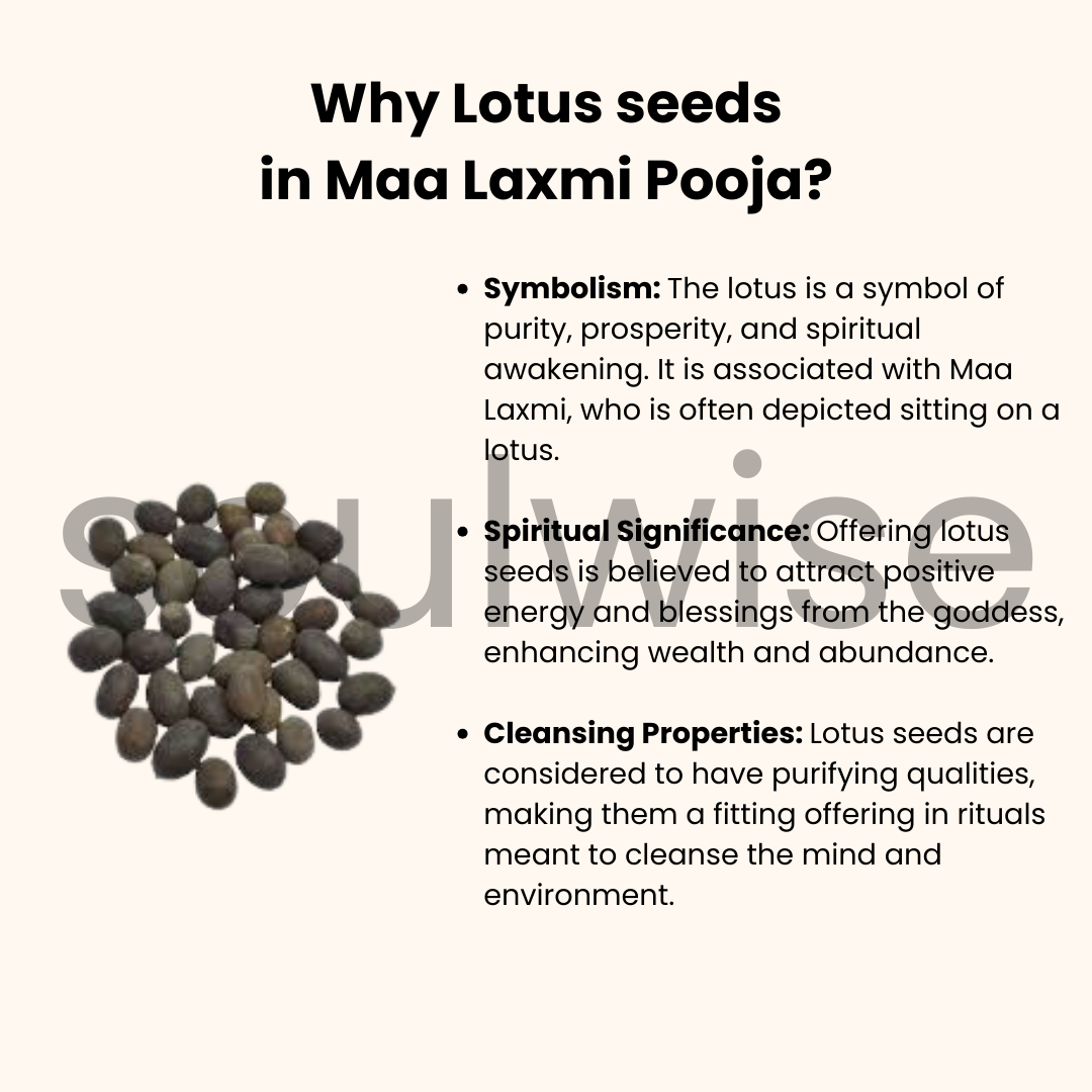 Diwali Spiritual Combo – Gomti Chakra (Set of 5) + Kamal Gatta Mala + Energized Shree Yantra (1 Inch) | Vastu Pooja Gift for Wealth, Prosperity & Protection