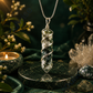 Tree Agate Crystal Pendant – Natural Healing Stone Necklace for Grounding, Emotional Healing & Spiritual Balance