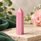 Natural Pink Opal Crystal Pencil – Healing Gemstone Point for Love, Emotional Balance, Self-Love, Compassion, Inner Peace, Reiki, Meditation, Heart Chakra Balancing & Positive Energy