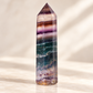 Natural Fluorite Crystal Pencil – Healing Gemstone Point for Mental Clarity, Focus, Concentration, Emotional Balance, Reiki, Meditation, Chakra Balancing & Positive Energy