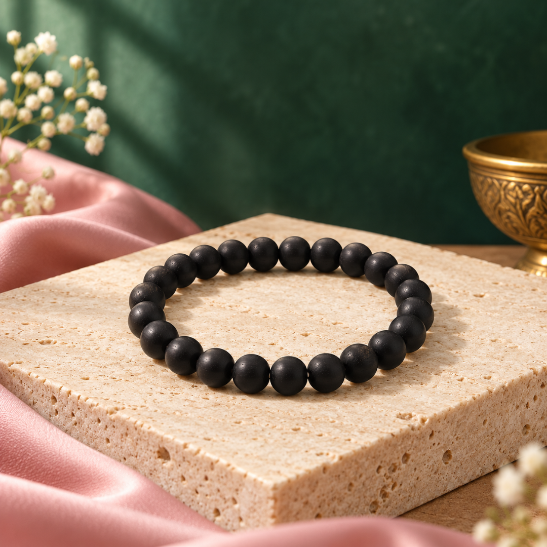Original Karungali Bracelet 8mm – Certified Wooden Bead Spiritual Jewellery for Men & Women