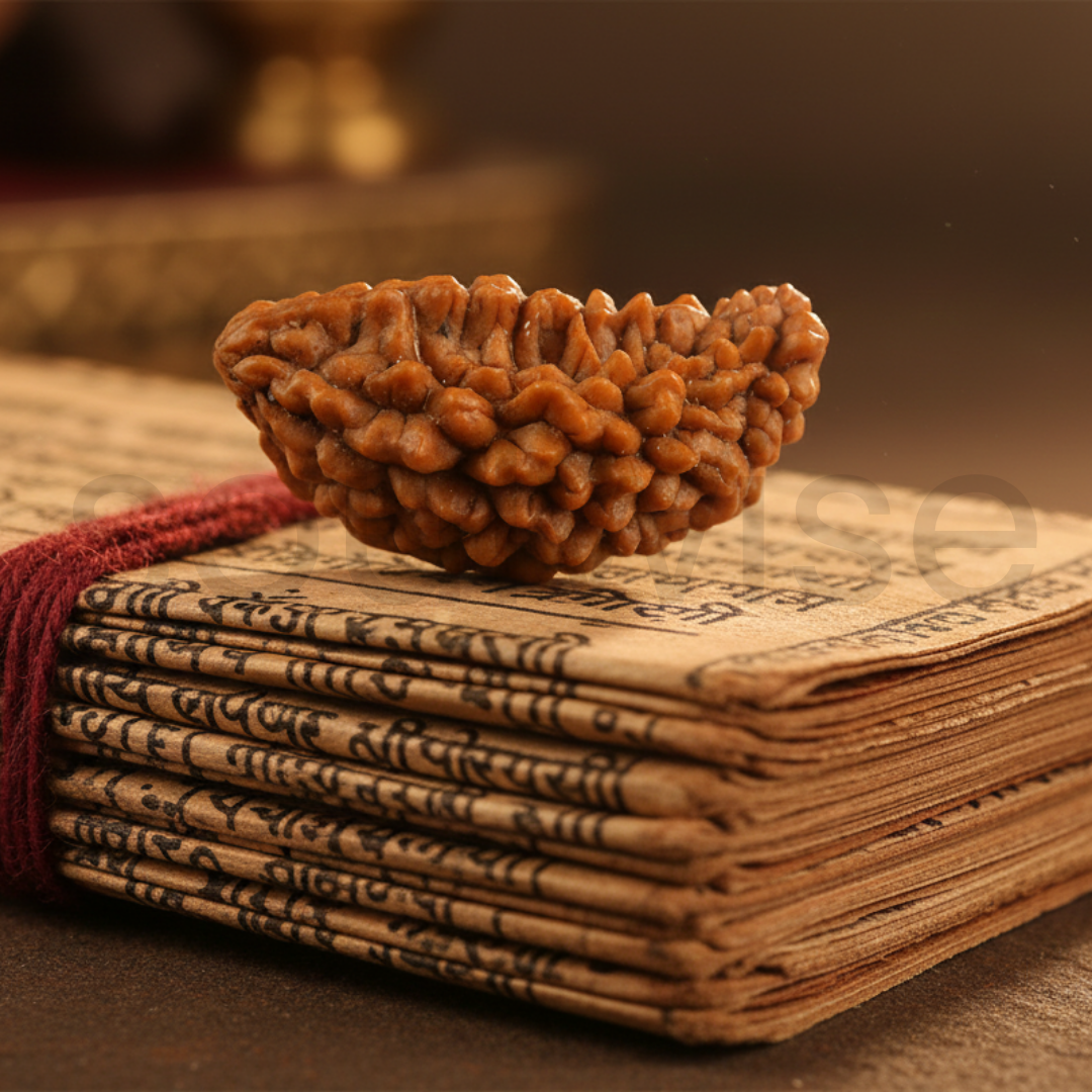 Natural 1 Mukhi Rudraksha (Kaju Shape) | Ek Mukhi Rudraksha for Peace, Focus & Spiritual Growth | Energized & Ready to Wear.