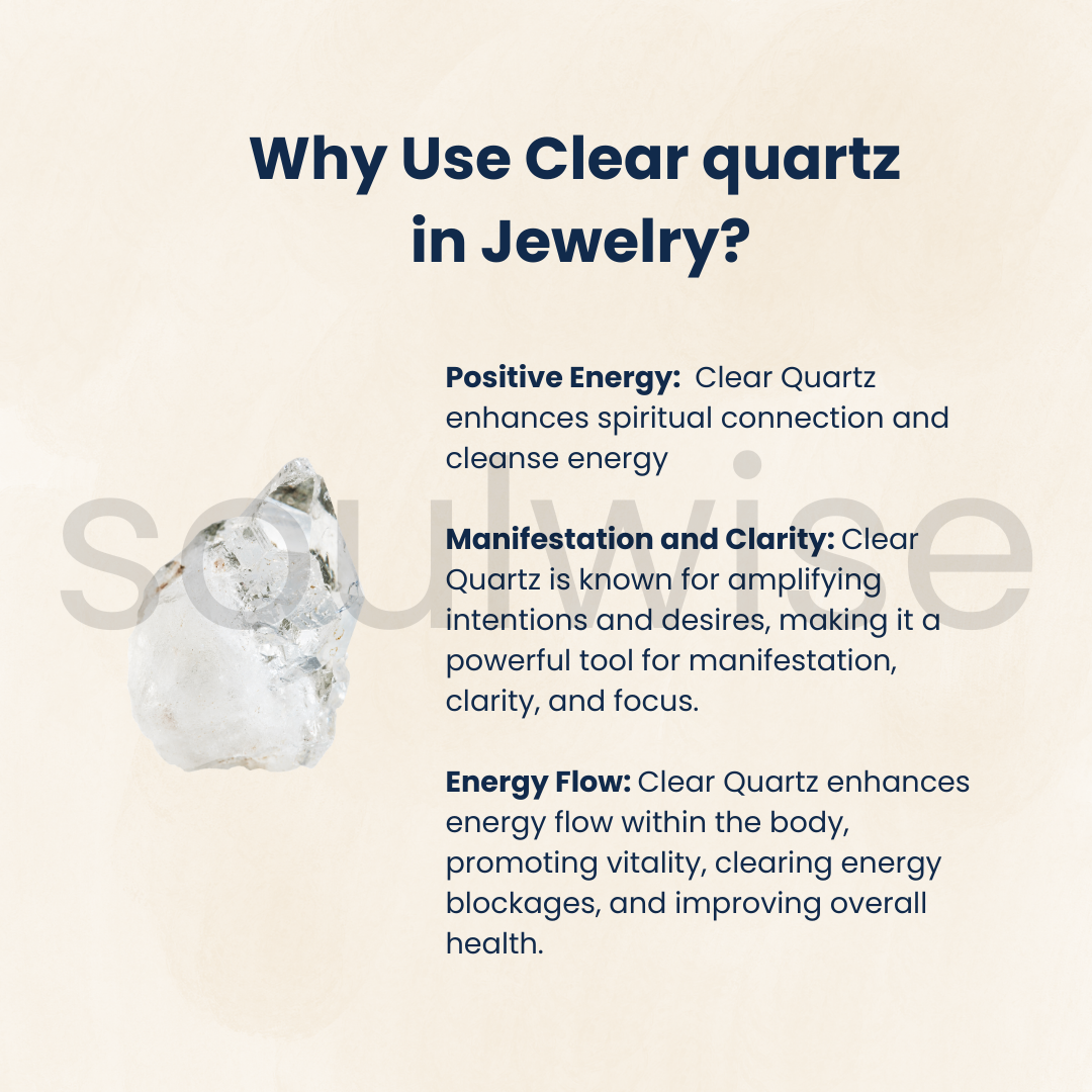 साफ़ क्वार्ट्ज़ पेंसिल पेंडेंट