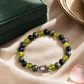 Leo Zodiac Crystal Bracelet with Hamsa Hand Charm – Certified Natural Multi-Stone 8mm Beads