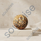 Brown Aragonite Crystal Sphere – Natural Healing Crystal Ball for Grounding, Emotional Balance, Stability & Positive Energy | Polished Gemstone Sphere for Meditation, Reiki & Home Décor