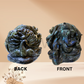 Labradorite Ganesha, Hand-Carved Crystal Idol, 1.640g, Spiritual Decor, Meditation.