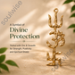 Om Trishul Swastik Wall Hanging | Sacred Hindu Vastu Decor for Home & Pooja Room(Set of 2).