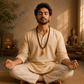 Red Sandalwood Mala (Lal Chandan Mala) 6mm – Natural Wooden Prayer Mala for Meditation, Mantra Chanting, Yoga & Spiritual Wellness