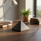 Natural Shungite Crystal Pyramid – Gemstone Energy Pyramid for Grounding, Protection & Spiritual Décor