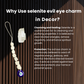 Evil Eye Selenite Natural Stones Door/Car Hanging