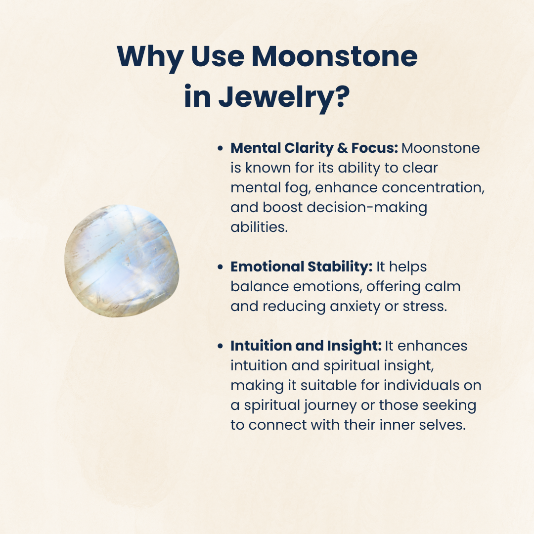 Moonstone Ring adjustable, certified