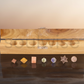7 Chakra Sacred Geometry Crystal Set