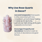 Soulwise Rose Quartz Ganesha Idol – 7 cm | Hand-Carved Ganesh in Natural Rose Quartz for Love, Healing & Peace