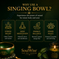 Green Singing Bowl – Handcrafted Meditation Bowl for Sound Healing, Chakra Balancing, Yoga & Spiritual Wellness (5.5 Inch)