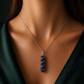 Natural Lapis Lazuli Pendant – Throat Chakra Healing Crystal Necklace for Communication, Protection & Mental Clarity