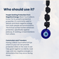 Evil Eye Black Tourmaline Car/Door Hanger, Certified Crystal Decor