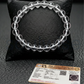 Clear Quartz (Sphatik) Bracelet 8mm – Natural Healing Crystal Beads for Clarity, Focus & Manifestation | Unisex Energy Stone