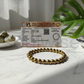 Pyrite Bracelet 6mm – Natural Crystal Beads for Wealth, Abundance, Growth & Protection | Money Magnet Stone | Unisex