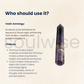 6-Inch Polished Amethyst Wand – Natural Crystal for Healing, Meditation & Energy Work