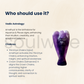 Amethyst Angel Figurine 1 "