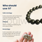 Soulwise Natural Pyrite Bracelet, Reiki energy healing crystal for wealth, money, abundance and willpower, manifestation, money magnet unisex jewlery ( 10mm)