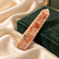 Natural Sunstone Crystal Pencil – Healing Gemstone Point for Positivity, Confidence, Happiness, Motivation, Creativity, Reiki, Meditation, Chakra Balancing & Spiritual Home Décor