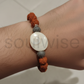 Rudraksha Bracelet with Gomti Chakra Charm – Natural Spiritual Protection, Healing Bracelet