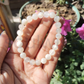 White Moonstone Bracelet 8mm – Natural Healing Crystal Beads for Emotional Balance, Intuition & Positive Energy | Unisex