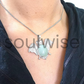 Green Aventurine Bat Symbol Pendant – Natural Crystal Necklace for Luck, Protection & Heart Chakra Energy – Unisex Spiritual Jewelry